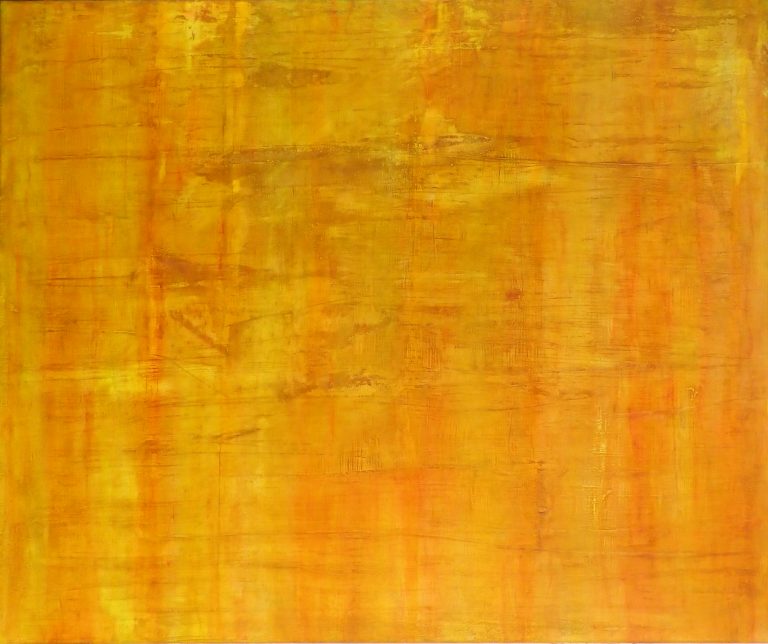 Sonnendusche - Öl auf Leinwand - Format 100cm x 120cm